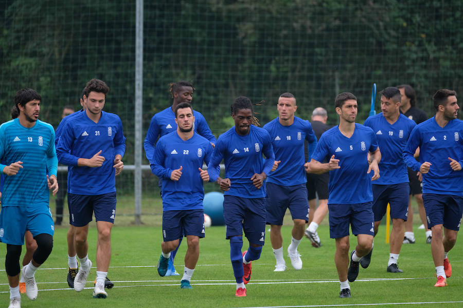 Fotos: Entrenamiento del Real Oviedo (28-09-2018)