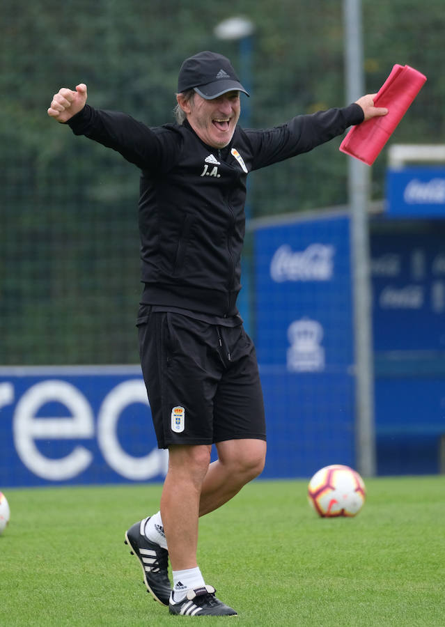 Fotos: Entrenamiento del Real Oviedo (28-09-2018)