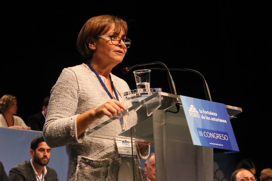 La alcaldesa de Gijón, Carmen Moriyón, ha sido elegida presidenta de Foro Asturias y, en consecuencia, candidata de la formación a las elecciones autonómicas de 2019, con un respaldo mayoritario. 