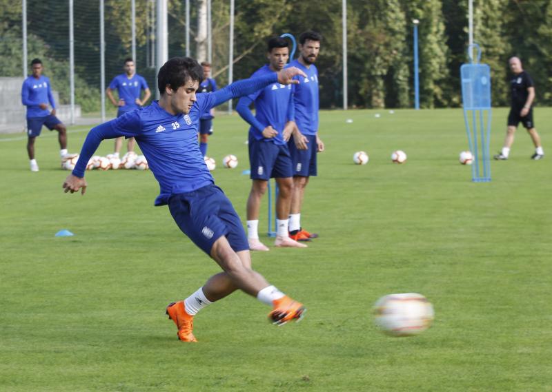 Fotos: Entrenamiento del Real Oviedo (29/09/18)