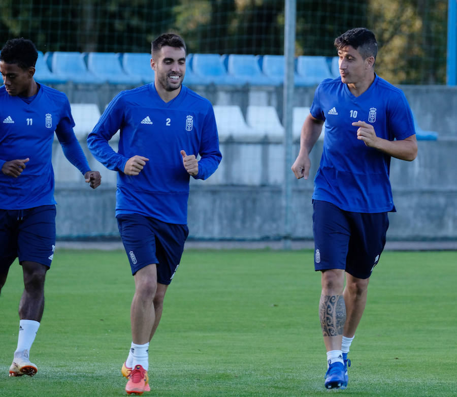 Fotos: Entrenamiento del Real Oviedo (2-10)