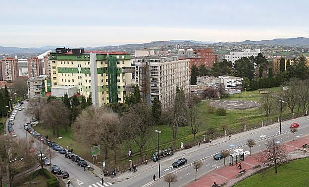 Los terrenos del viejo hospital, en El Cristo no han cambiado. 