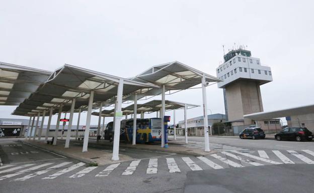 Accesos al aeropuerto de Asturias. 