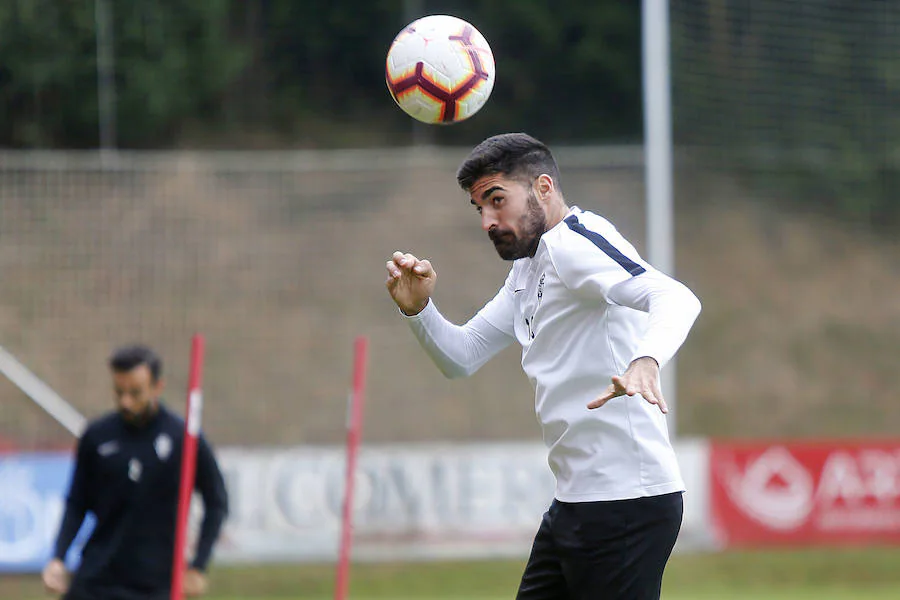 Fotos: Entrenamiento del Sporting (11/10/2018)