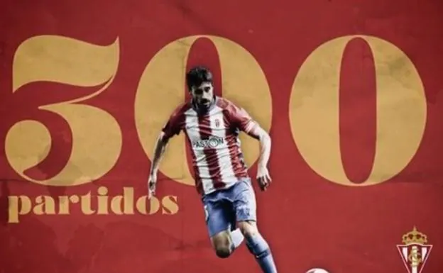 Los 300 partidos de Canella con el Sporting