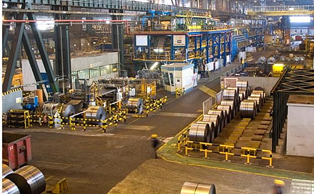 Arcelor parará la línea de galvanizado de Avilés por la caída del mercado del automóvil