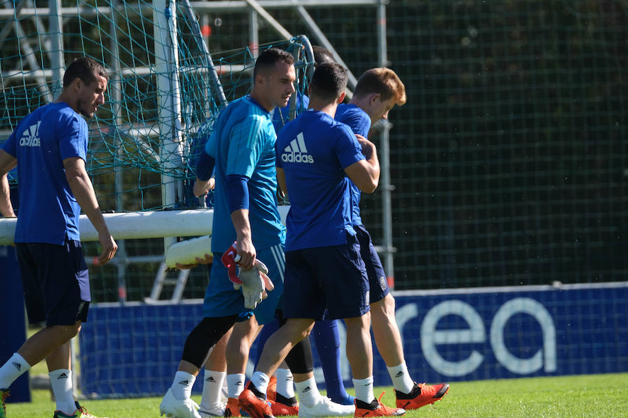 Fotos: Entrenamiento del Real Oviedo