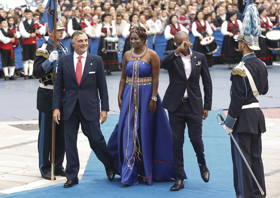 Fotos: La alfombra azul de los Premios Princesa de Asturias 2018