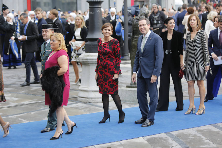 Fotos: La alfombra azul de los Premios Princesa de Asturias 2018