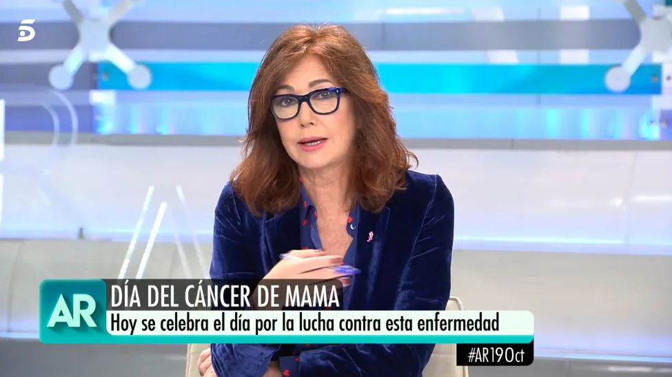 Ana Rosa confiesa que tuvo cáncer de mama hace ocho años