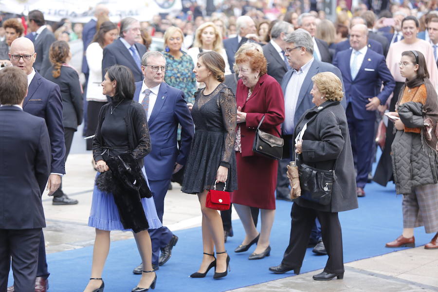 Fotos: La alfombra azul de los Premios Princesa de Asturias 2018