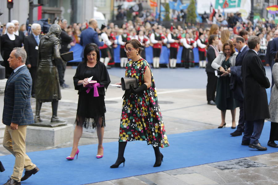 Fotos: La alfombra azul de los Premios Princesa de Asturias 2018