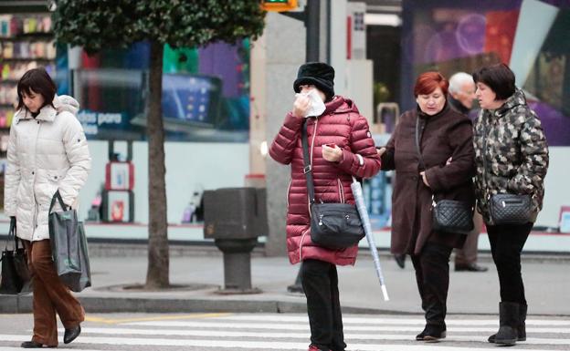 Asturias se prepara para un frente frío con nieve a 800 metros