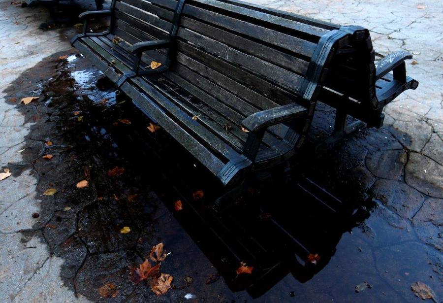 Ha llegado para quedarse... hasta diciembre, y ofrecernos unas espectaculares imágenes monocolor. Rincones bucólicos más propios de sueños de que despertares. Melancolía asturiana en verde y ocre.