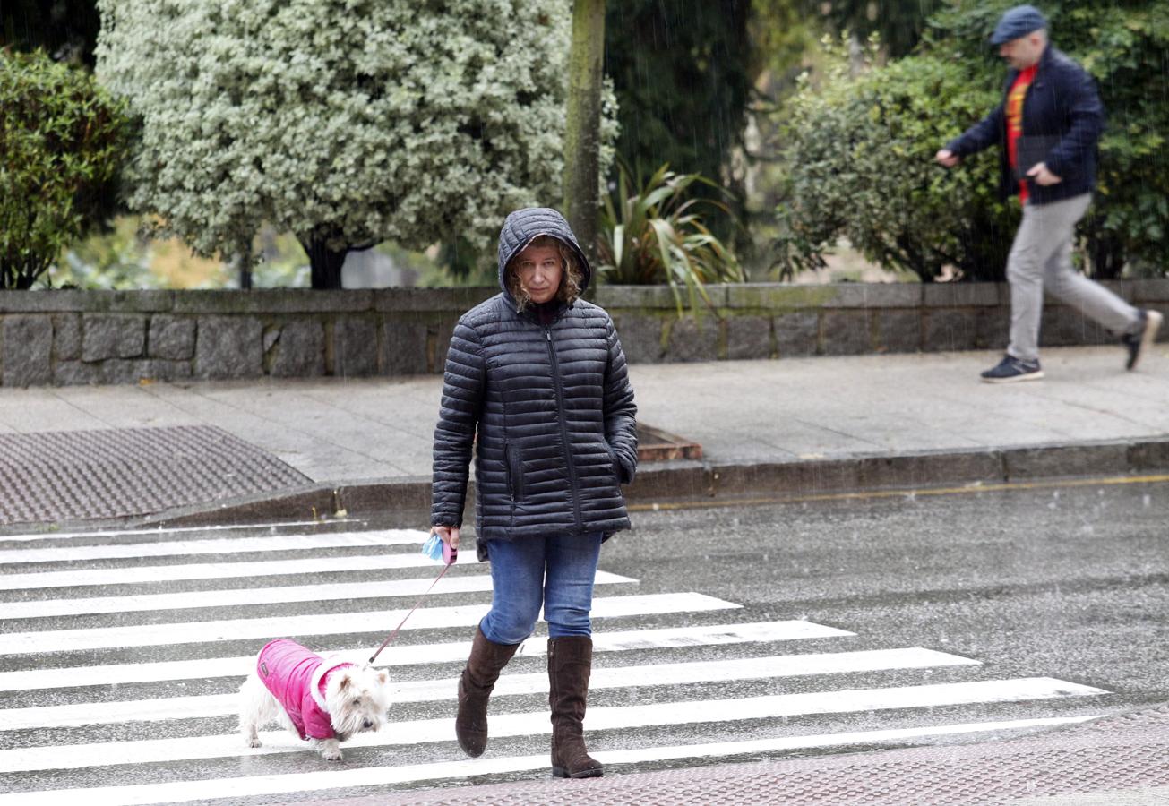 Oviedo ha sido uno de los cincos municipios que más lluvia ha acumulado en Asturias