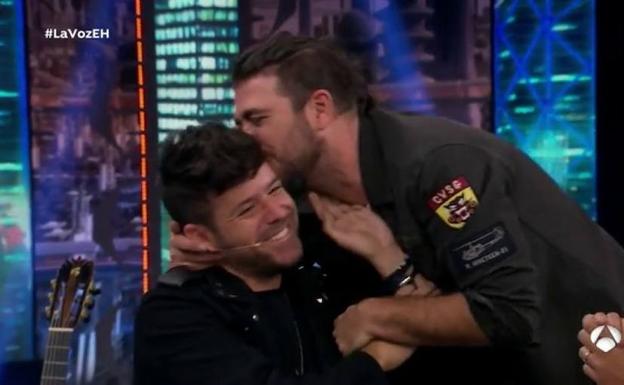 'El Hormiguero': El 'pique' de Pablo López y Antonio Orozco antes de 'La Voz'