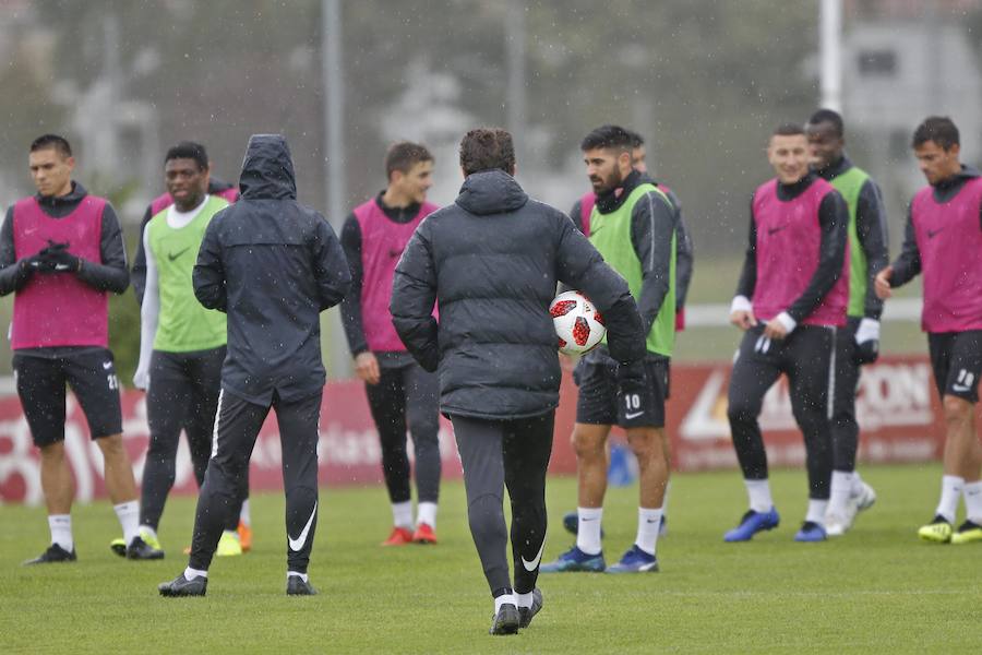 Fotos: Entrenamiento del Sporting (29-10-2018)