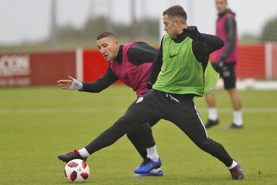 Fotos: Entrenamiento del Sporting (29-10-2018)