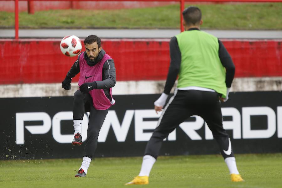 Fotos: Entrenamiento del Sporting (29-10-2018)