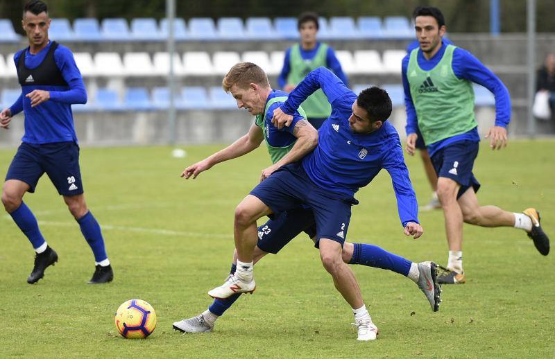 Fotos: Entrenamiento del Real Oviedo (01-11-2018)