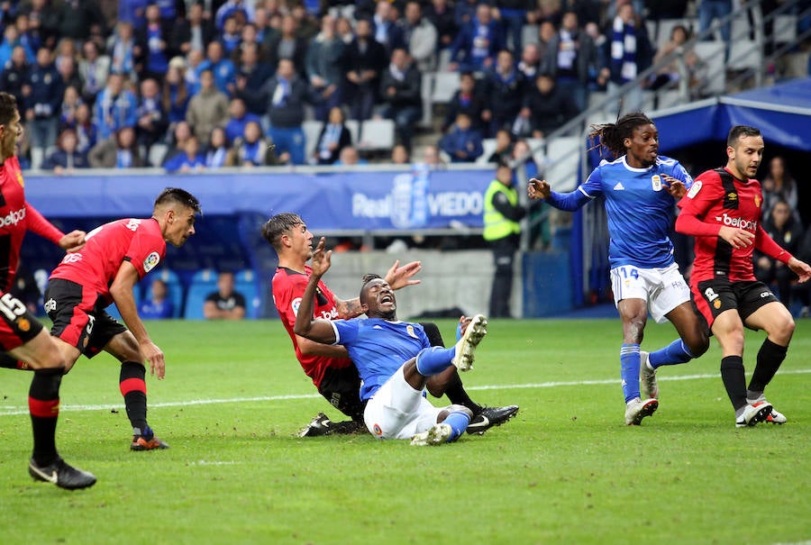 El conjunto azul sumó un punto en casa. Los tantos fueron de Ibrahima y de Carlos Hernández en propia puerta. 