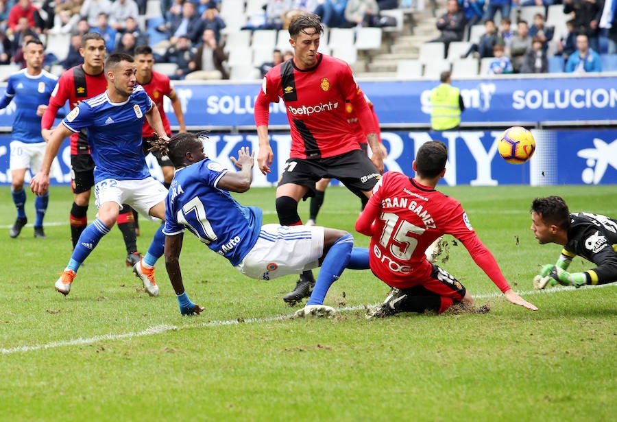 El conjunto azul sumó un punto en casa. Los tantos fueron de Ibrahima y de Carlos Hernández en propia puerta. 