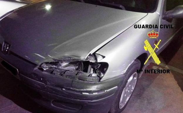 Detenido un conductor por darse a la fuga tras dejar grave a un motorista en Mieres