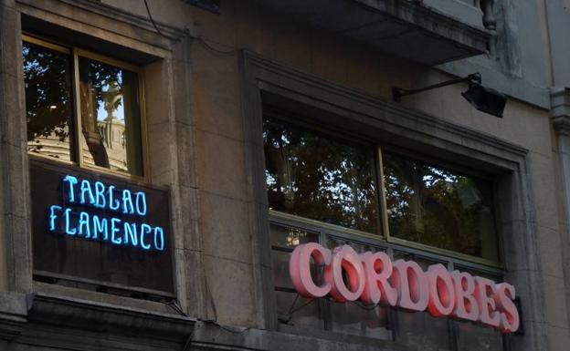 Tablao Flamenco Cordobés en La Rambla de Barcelona. 