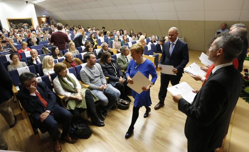 El curso se inauguró con un acto en el Salón del Centro Asociado