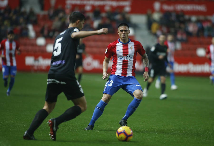 Fotos: Sporting 2-2 Málaga, en imágenes