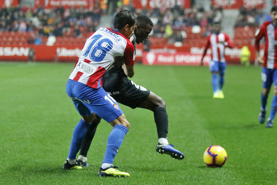 Fotos: Sporting 2-2 Málaga, en imágenes