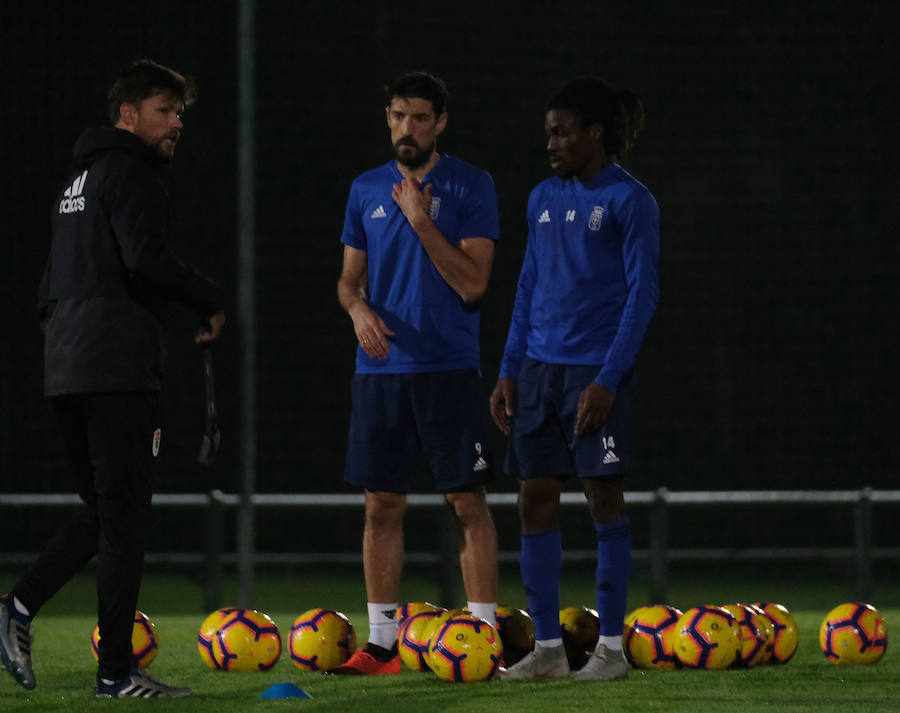 Fotos: Entrenamiento del Real Oviedo (12-11)
