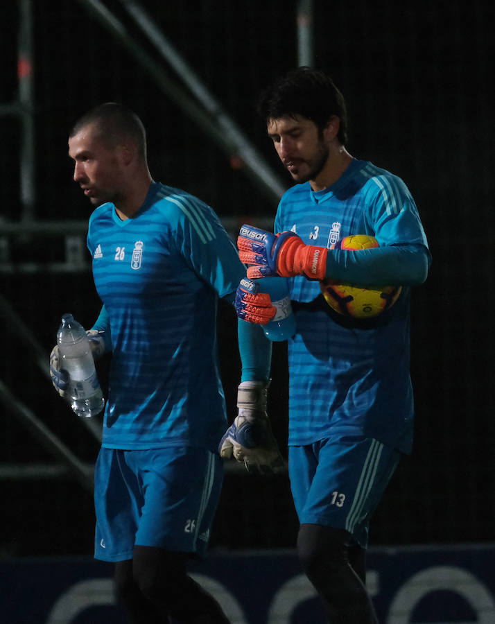 Fotos: Entrenamiento del Real Oviedo (12-11)