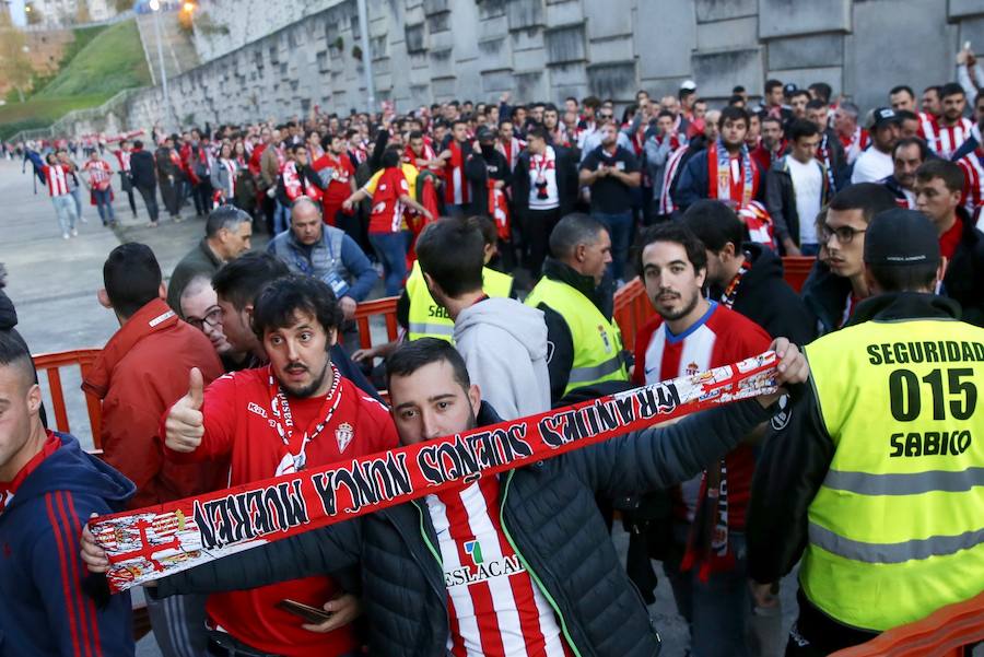 Fotos: ¿Estuviste en el derbi Real Oviedo - Sporting? ¡Búscate!