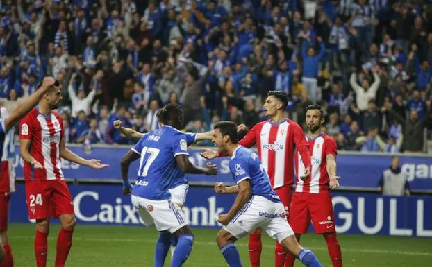 Partido disputado en el Tartiere. 