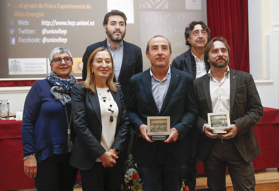 La presidente deL Congreso anunció la entrega de la Gran Cruz de la Orden Civil de Alfonso X El Sabio a Luis Felipe Fernández, impulsor de las jornadas, así como la Placa de Honor de Alfonso X El Sabio a los institutos de Ibias y Vegadeo