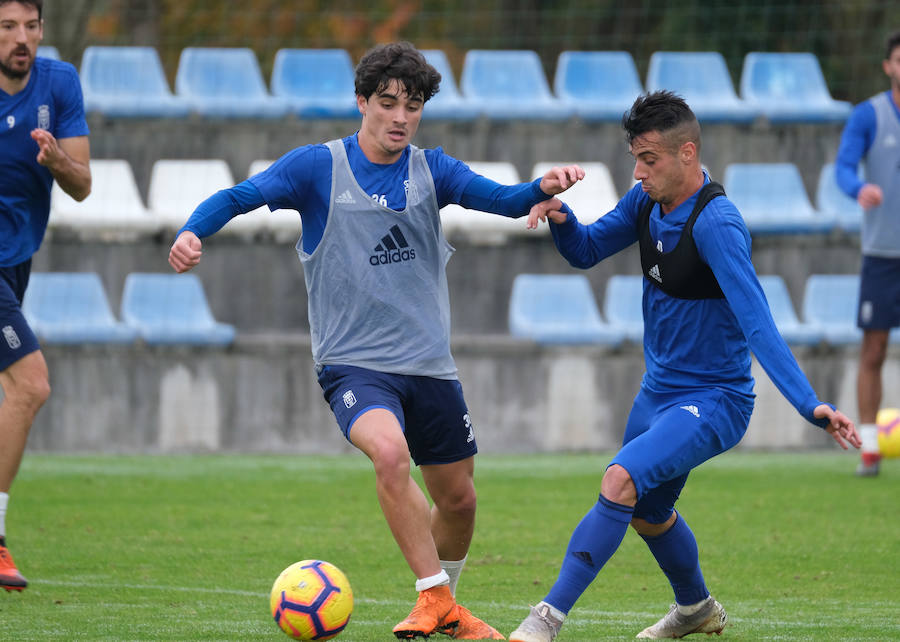 Fotos: Entrenamiento del Real Oviedo (05/12/2018)