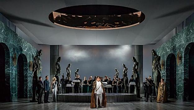 Un momento de 'La clemenza di Tito'. 