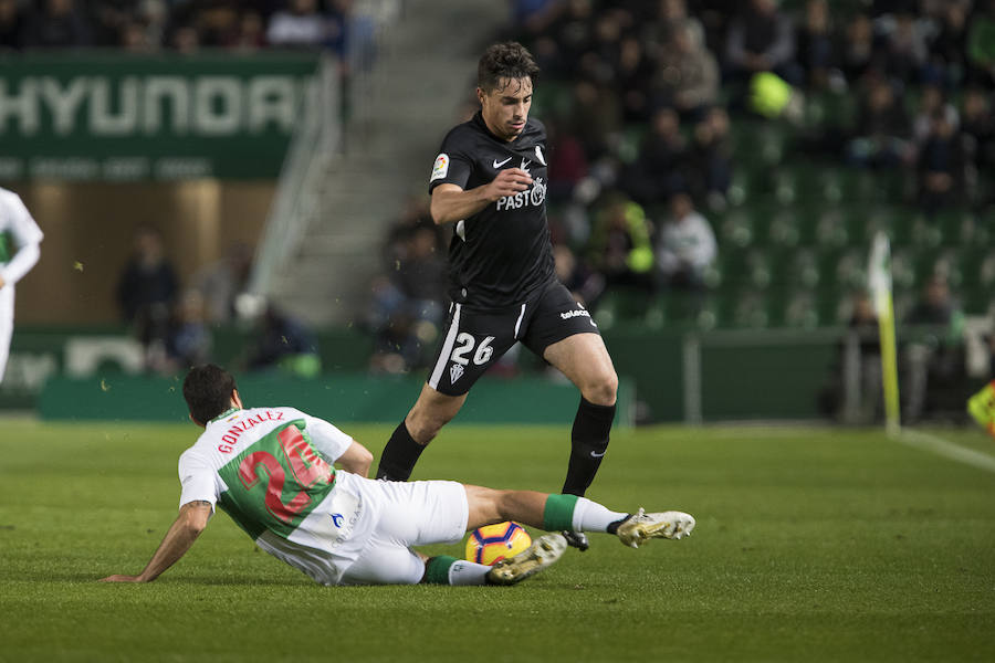 Fotos: Elche 0-0 Sporting, en imágenes