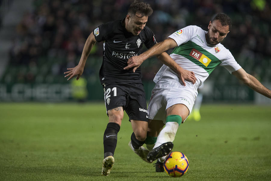 Fotos: Elche 0-0 Sporting, en imágenes