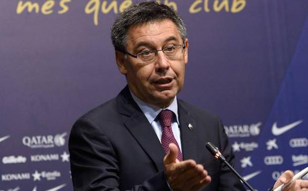 Josep Maria Bartomeu, presidente del Barcelona. 