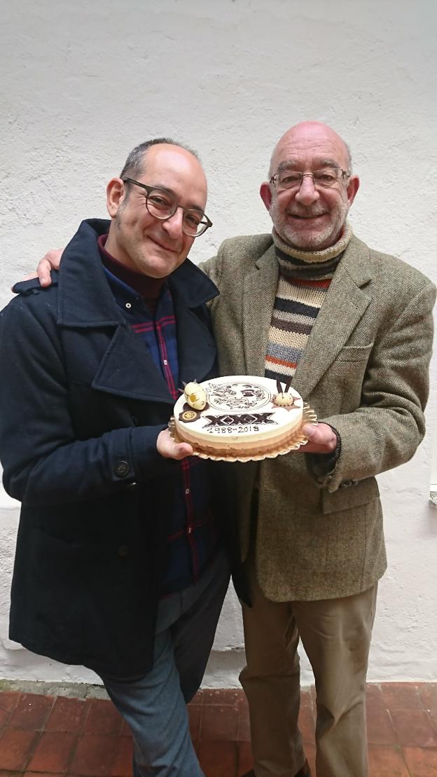 Carlos y Toño Barral celebran los 30 años de El Cohete.