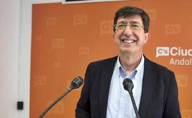 Juan Marín, líder de Ciudadanos en Andalucía. 