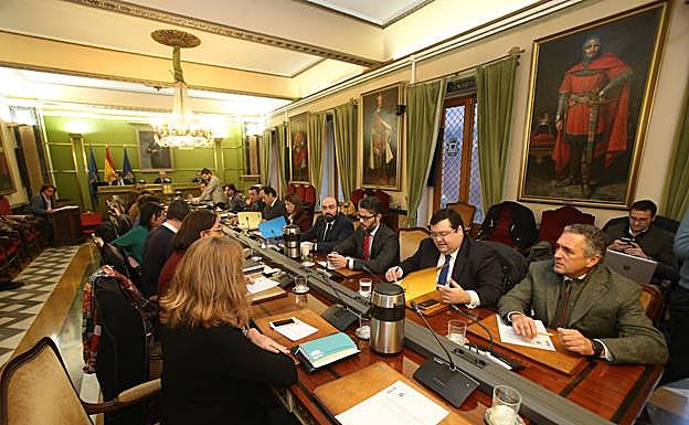 Pleno del Ayuntamiento de Oviedo