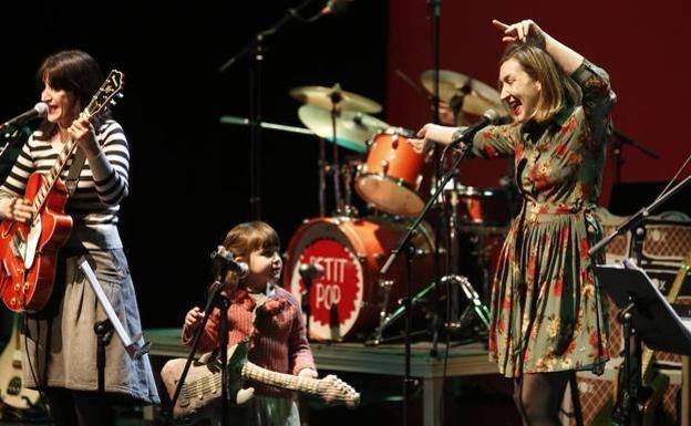 Uno de los concierto de Petit Pop en Gijón.