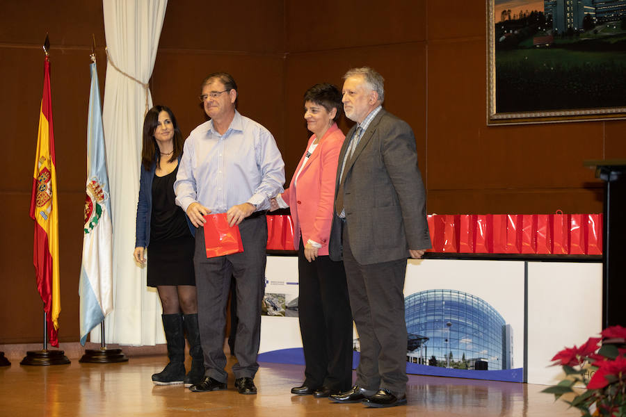 José Emilio Bobes González, auxiliar de enfermería, no ocultó su emoción en la jornada. 