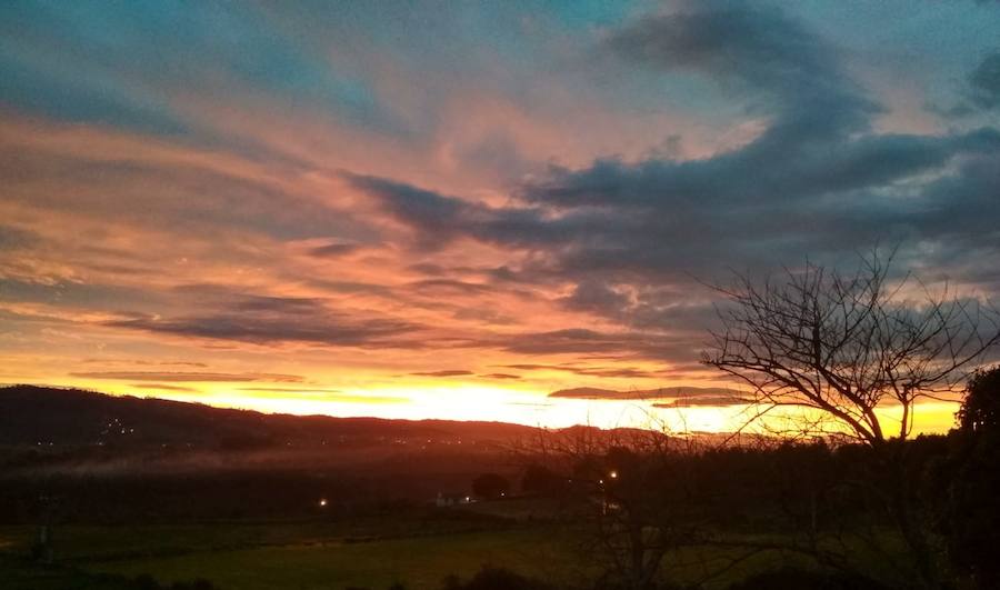 Fotos: Las estampas que deja el atardecer en Asturias