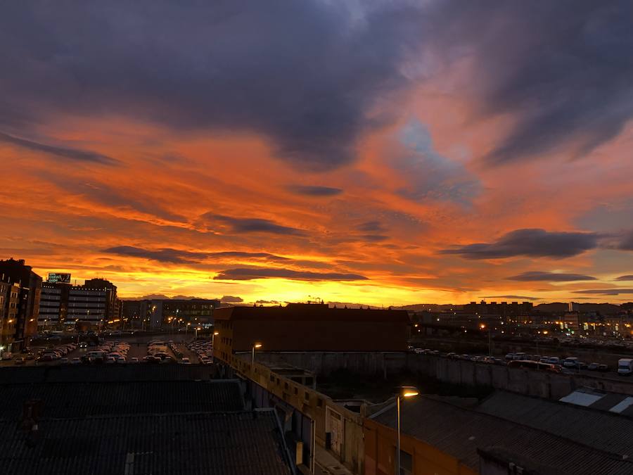 Fotos: Las estampas que deja el atardecer en Asturias