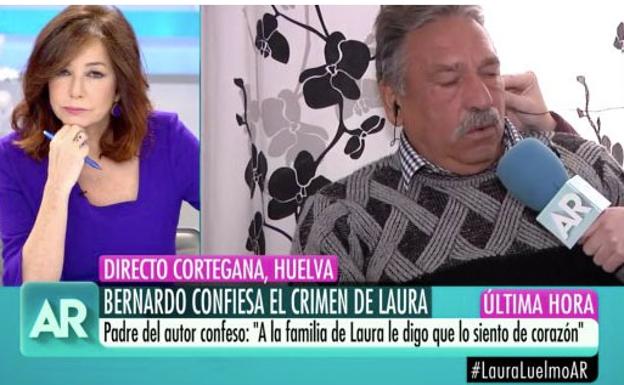 Ana Rosa Quintana al padre de Bernardo Montoya: «¿Tiene dos hijos asesinos o tiene más?»