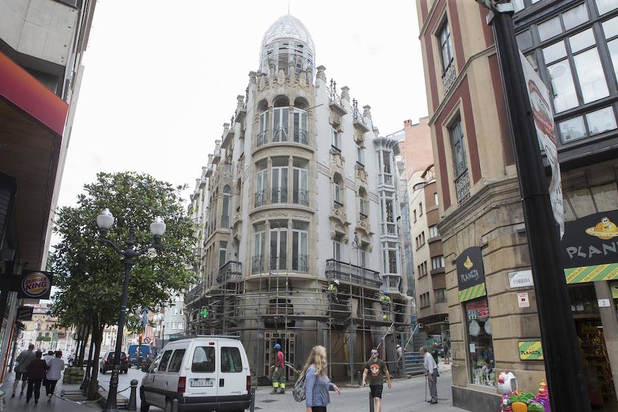 Rehabilitación del edificio Sarri. Proyecto en Corrida número 1, que incluyó la recuperación de la cúpula original y fue ejecutado por Zoom Empresarial.